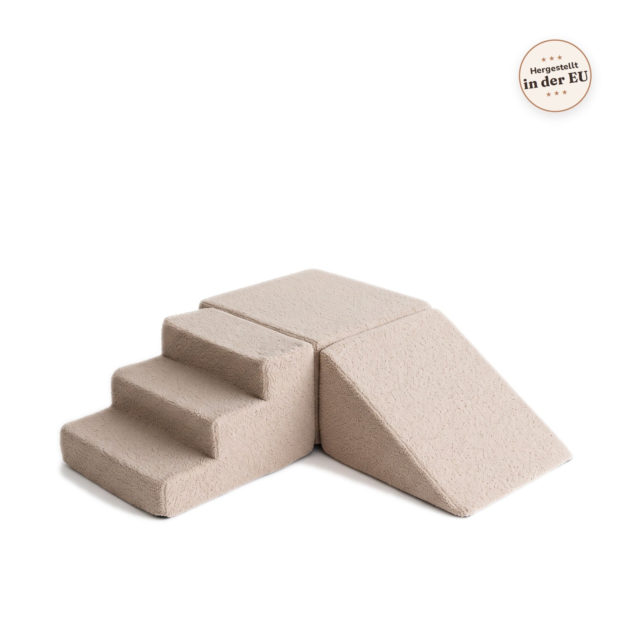 Spiellandschaft aus Bouclé