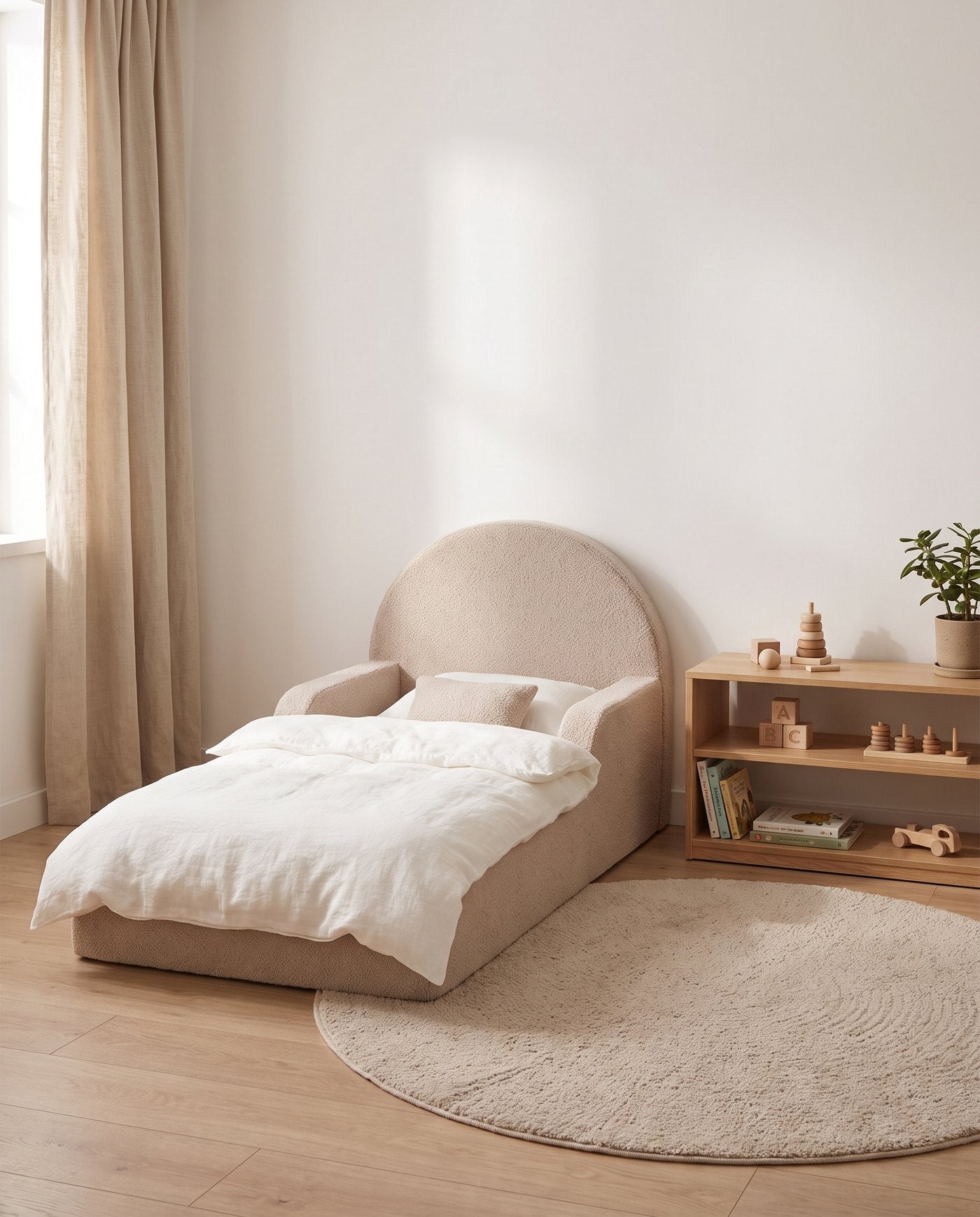 Montessori-Bodenbett aus Schaumstoff