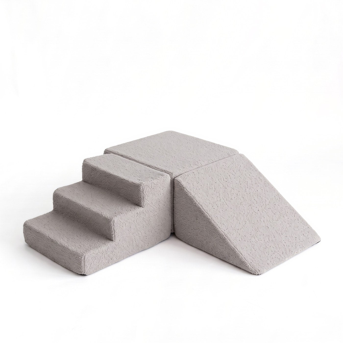 Spiellandschaft aus Bouclé – Grau